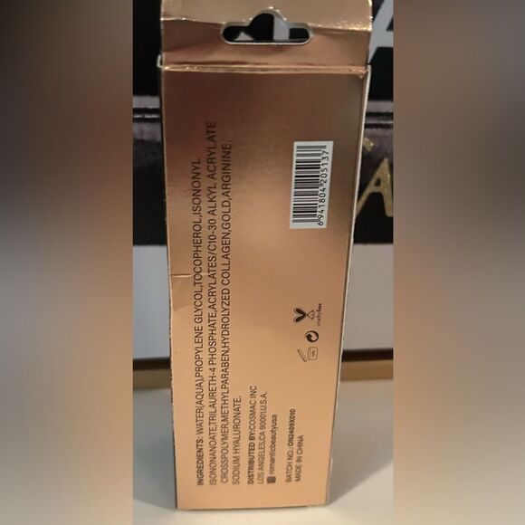 Romantic Beauty 24K Gold Collagen Primer hydrating Rose scent primer NWT - Picture 4 of 5